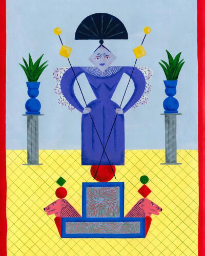 生于1986年的哥伦比亚插画师Stefhany Y. Lozano，现居于德国。或许「插画师」一词对她来说太过狭隘，毕竟她可是绘画、刺绣、编织、装置艺术等等都全面涉猎的。