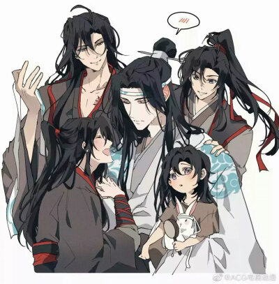 魔道祖师，魏无羡，蓝忘机