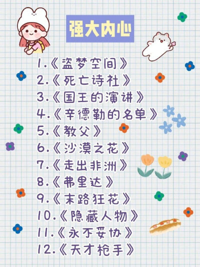 100部女生必看电影，值得收藏！ ​​​​