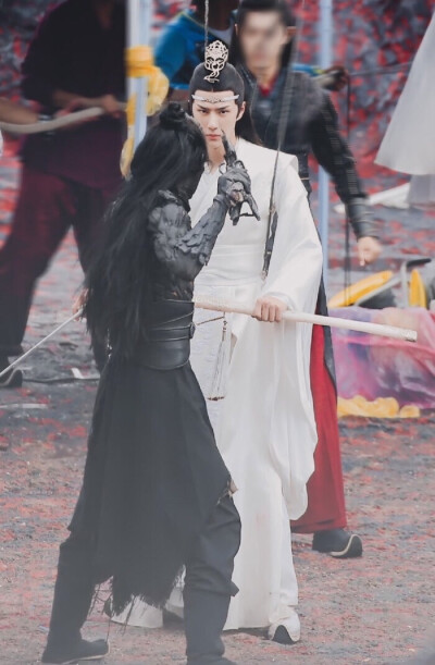 射日之征花絮图片～～蓝湛～～