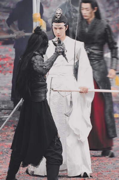 射日之征花絮图片～～蓝湛～～