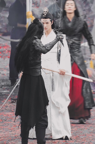 射日之征花絮图片～～蓝湛～～