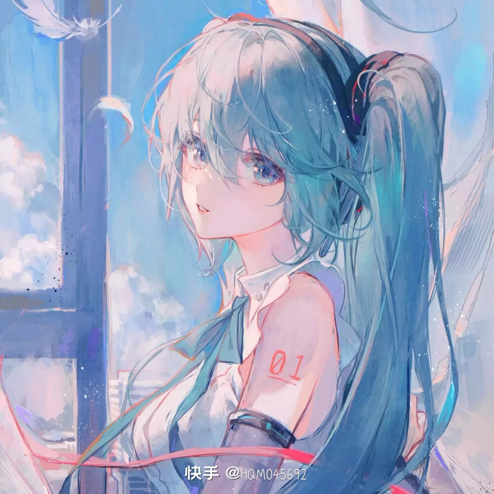 初音未来miku动漫头像表情包