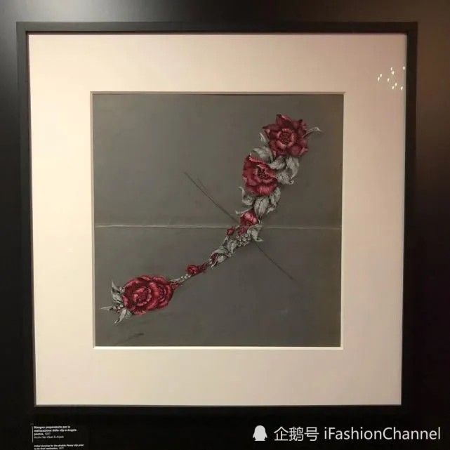 Faiza公主曾收藏的牡丹花胸针，牡丹花胸针原有两枚，一枚为盛开的牡丹花，另一枚则含苞待放。两枚牡丹花胸针既可成套佩戴，亦可拆开分别佩戴，展现了世家镶嵌工艺巅峰，采用翻合的双面隐密镶嵌工艺（此工艺现已失传），将牡丹花含羞带怯的灵动姿态展现的淋漓尽致，生动优美。枚含苞待放的牡丹花胸针主体花瓣由640颗缅甸红宝石组成，中间6颗椭圆形红宝石，以200多颗钻石作为叶托，共同组成这令人叹为观止的珠宝杰作。红宝石品质极佳，带有娇艳的玫红色调，颗颗顶级，连缀出这娇媚而矜贵的灵动牡丹。