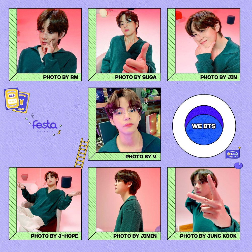 防弹少年团
八周年！