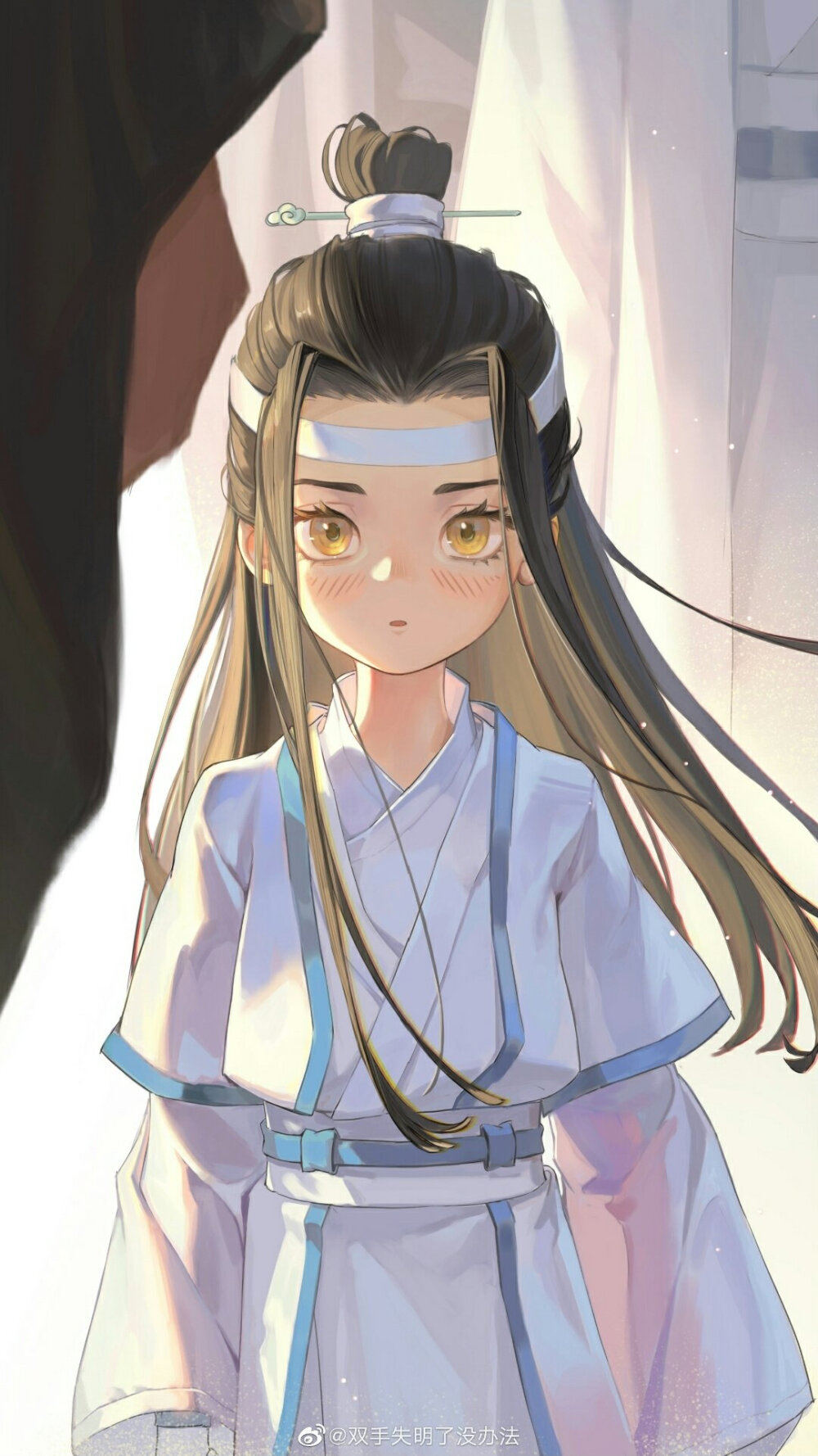 魔道祖师 画师：双手失明了没办法