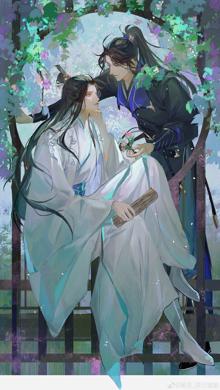 二哈和他的白猫师尊@胥凉_努力画画