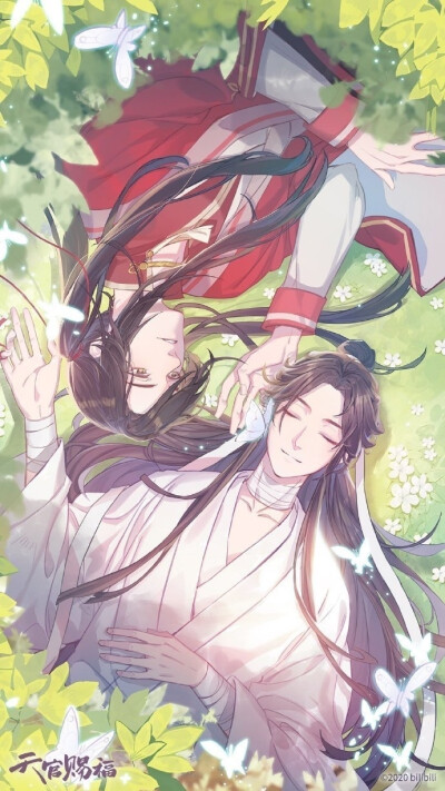 「天官赐福」花城&谢怜 绝美啊啊啊（图源自微博侵删）