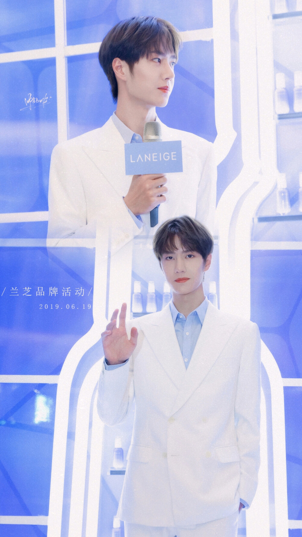 ✨当我再翻阅辞年青涩时，那里有初遇时的寻觅，绯色的悸动和从未曾谋面的珍惜，2019是记录成长锋芒的启示录。
2019，感谢每一次的来之不易。✨
@UNIQ-王一博 cr:·冲奶啵· 禁二改