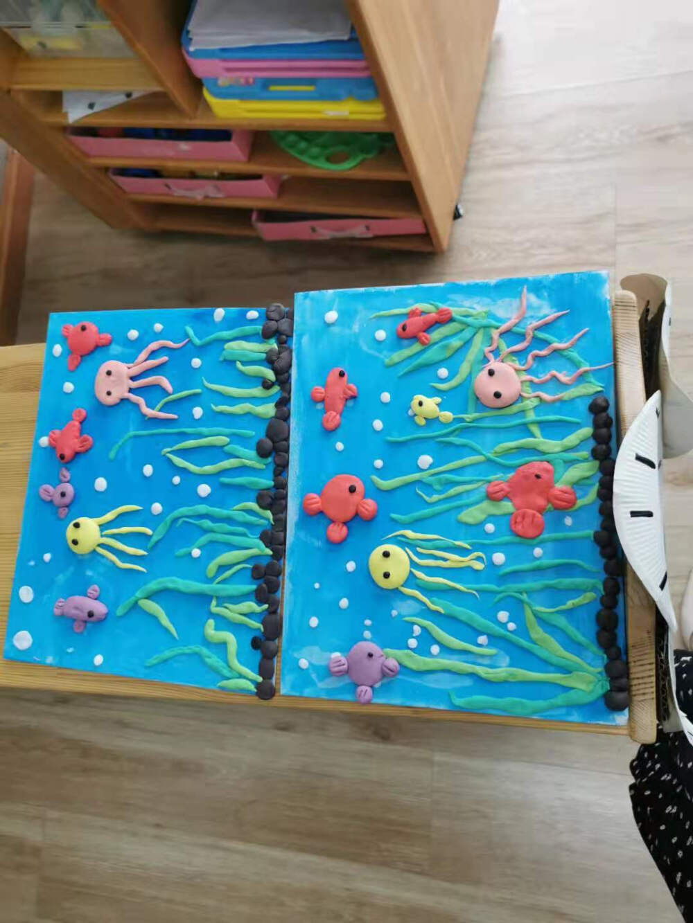 创意儿童画，粘土作品，儿童画