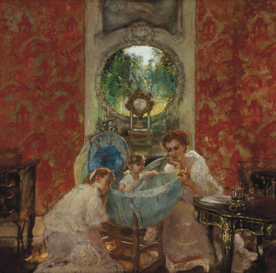 艺术家Gaston La Touche作品