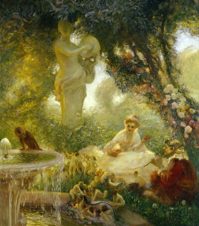 艺术家Gaston La Touche作品