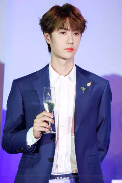 190530 兰芝晚宴 @UNIQ-王一博 ✨优雅贵气✨ cr:logo