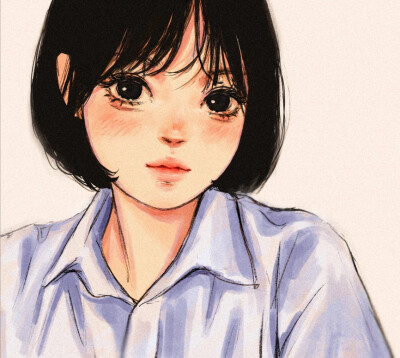 插画头像
画师：二白不吃香菜