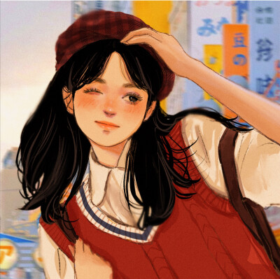 插画头像
画师：二白不吃香菜