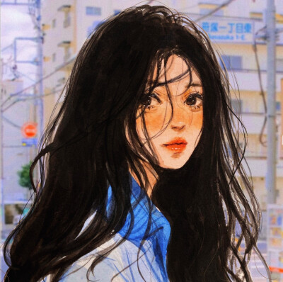 插画头像
画师：二白不吃香菜