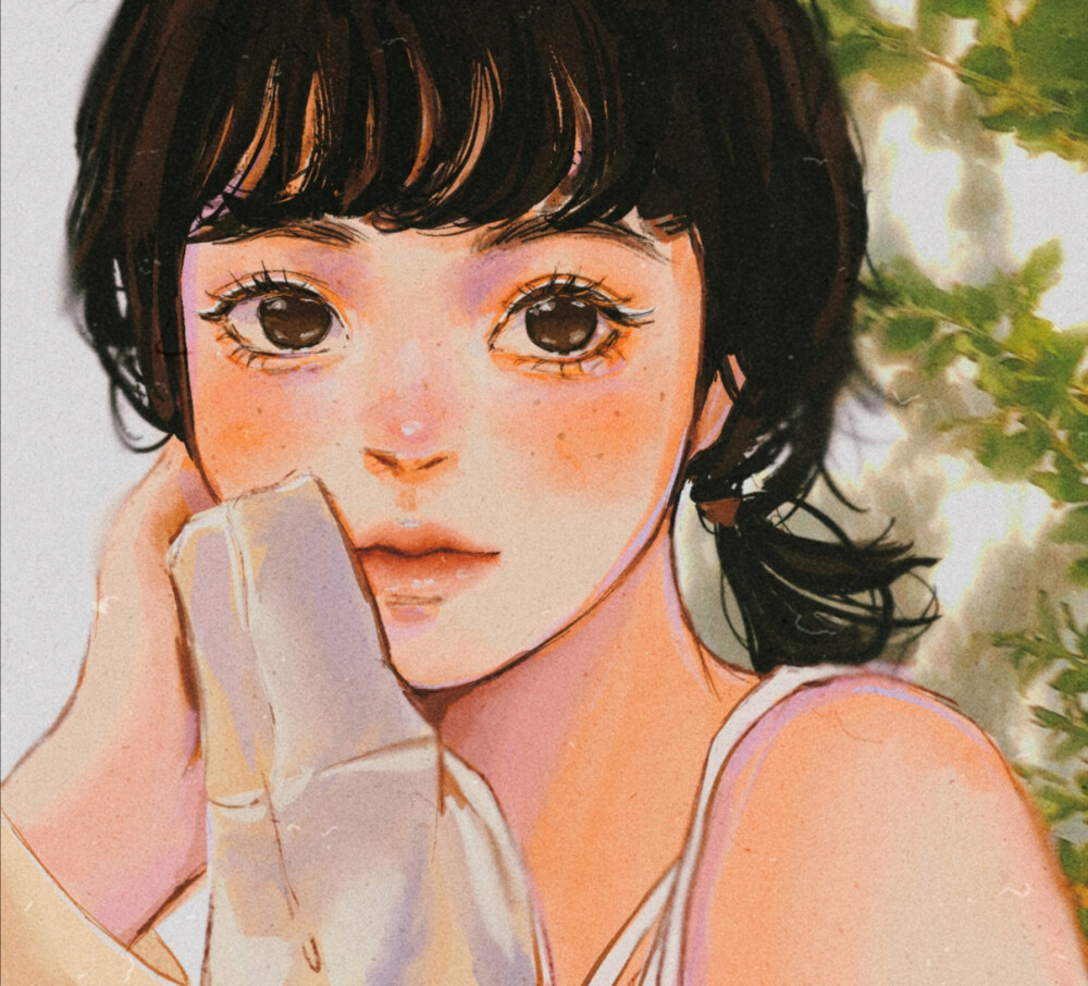 插画头像
画师：二白不吃香菜