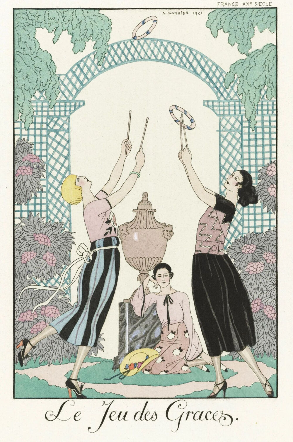 George Barbier
他是20世纪初法国伟大的插画家之一，
以描绘巴黎时装的装饰画而闻名，
同时还涉猎戏剧、电影、芭蕾舞的服饰设计。
