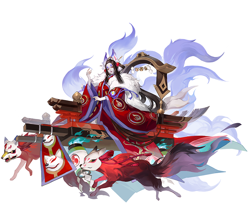 阴阳师式神-SP烬天玉藻前