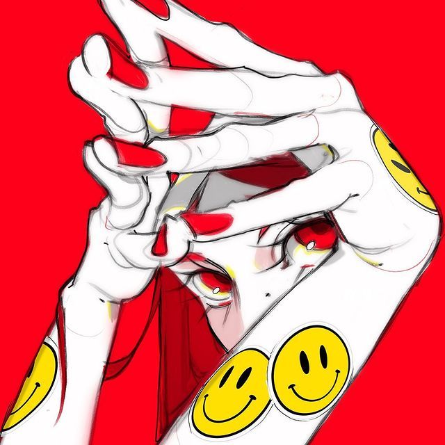 插画师cutiicosmo的一组插画