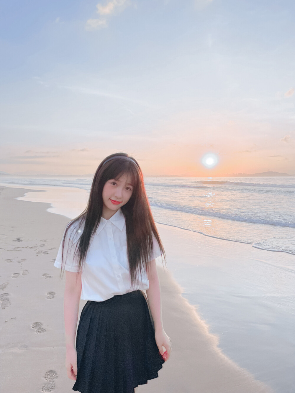 虞书欣 夏日海边