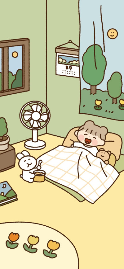 亲近大自然的快乐
小女孩的治愈生活