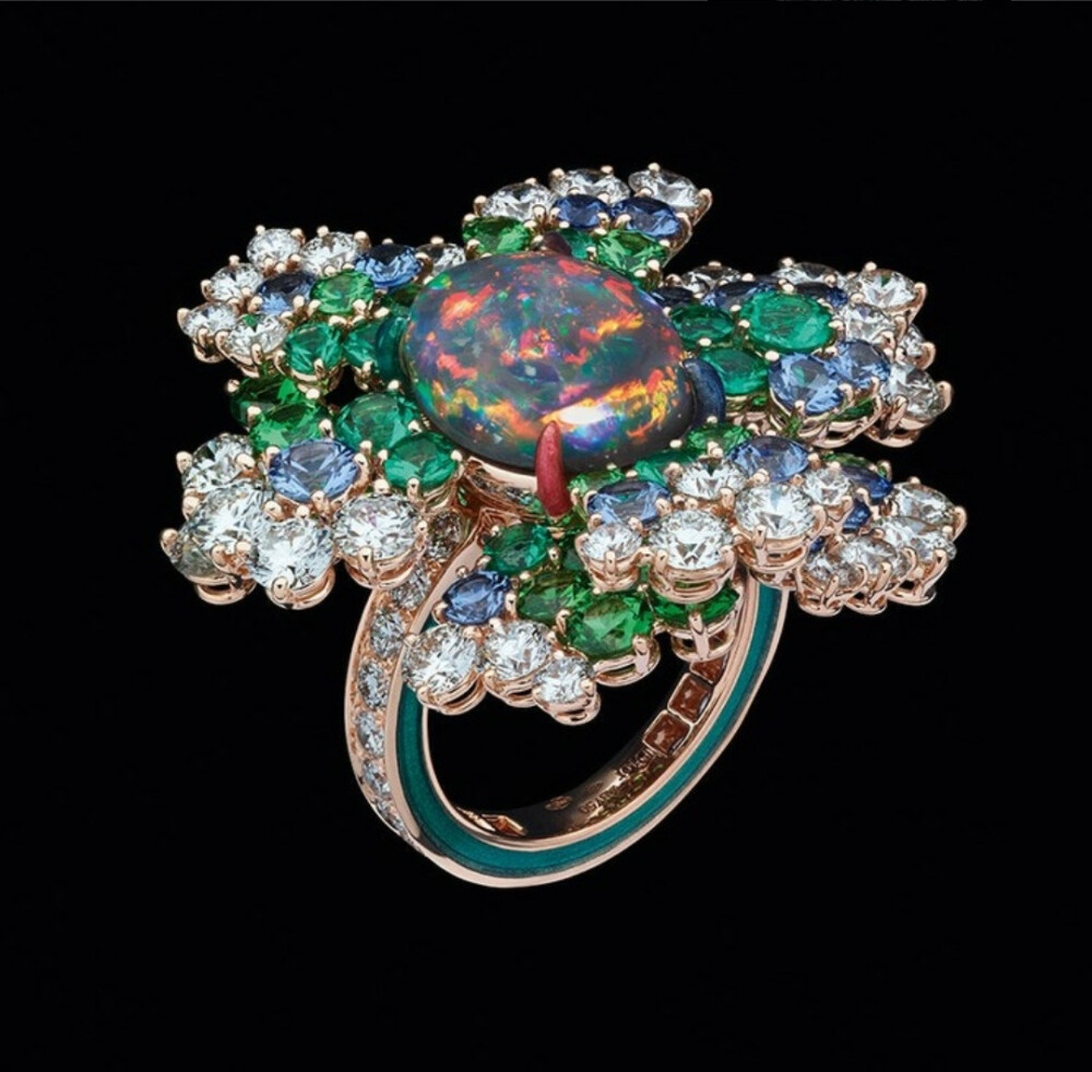 Dior 推出 Dior Rose 高级珠宝系列新作：自然、建筑、未来与抽象