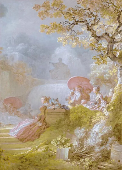 《Blind Man's Bluff》 /Jean Honoré Fragonard/1775-1780