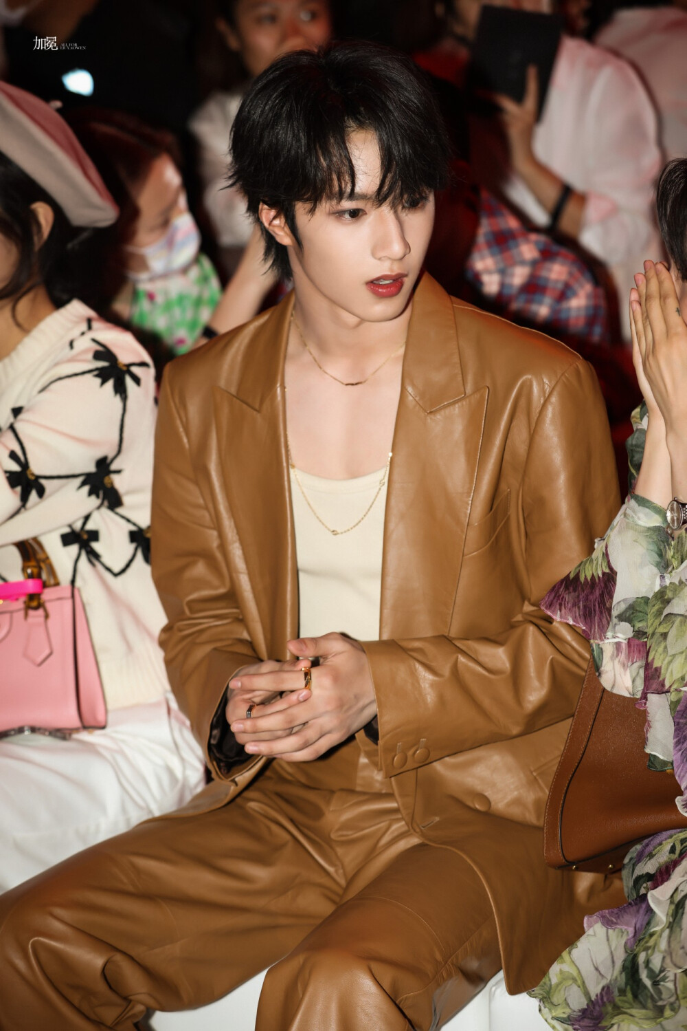 刘耀文gucci上海大秀