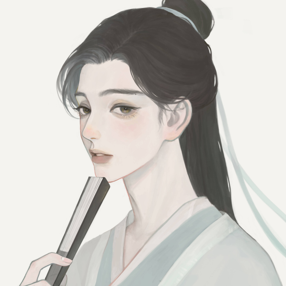 女生头像 动漫头像 画师见水印