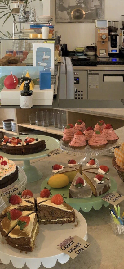  今日份美食壁纸～
今天去吃甜品了 但是我还是最喜欢吃你给我煮的独家甜品 闭门羹