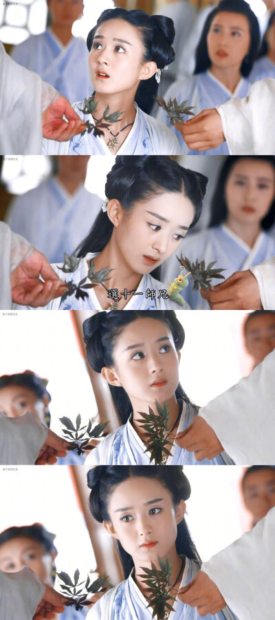 #赵丽颖花千骨#
cr扇子要开花儿