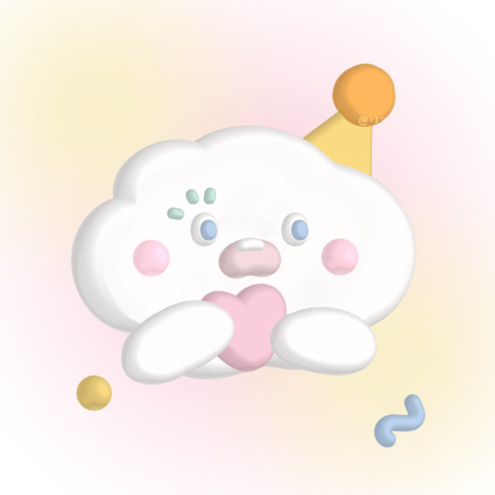 呆萌可爱哒小头像 棉花糖一样软绵绵 #可爱头像##小清新头像##郁金香