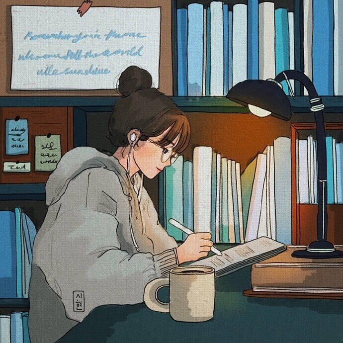 插画｜干净女头
求画师 侵删.