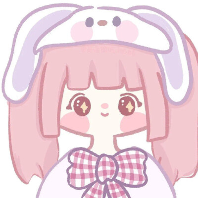 头像 闺蜜 卡通 可爱 团头