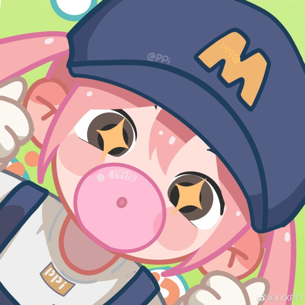 摩尔庄园插画情头* #摩尔庄园##拟人##情侣头像# 676767