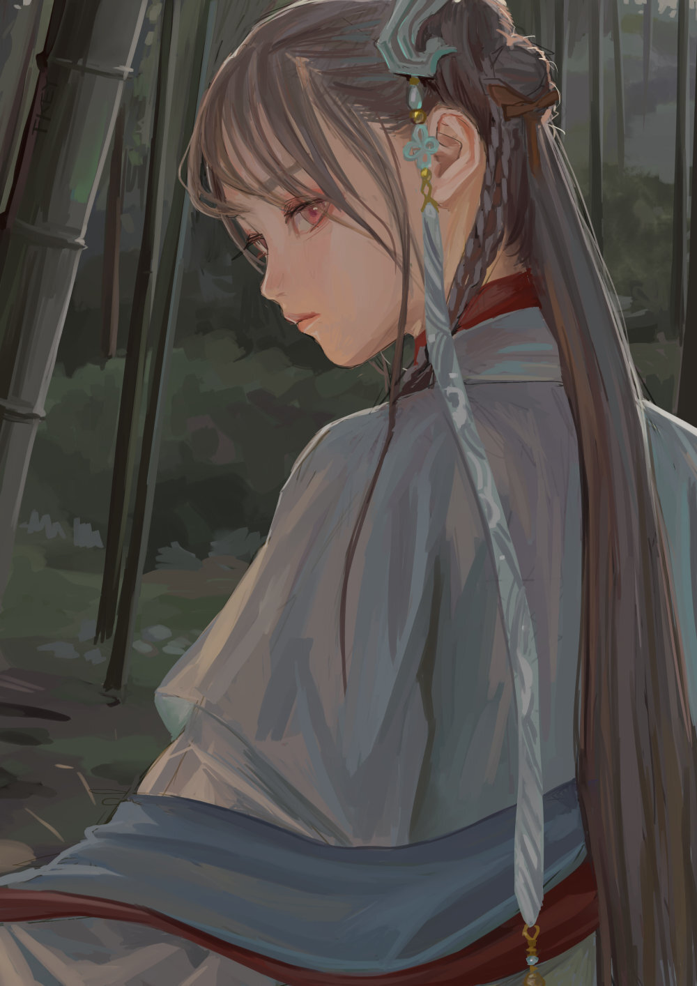 少女插画 画师:FKEY-