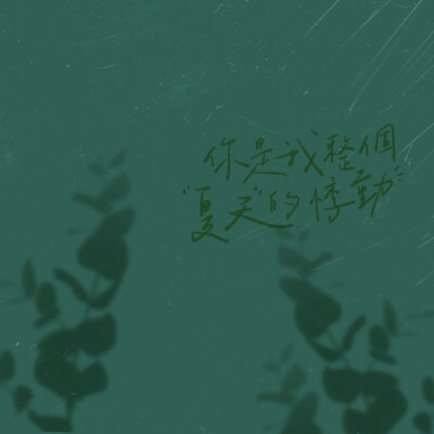 "風吹散了嗎，我的愛戀
I love you.You have to remember.*