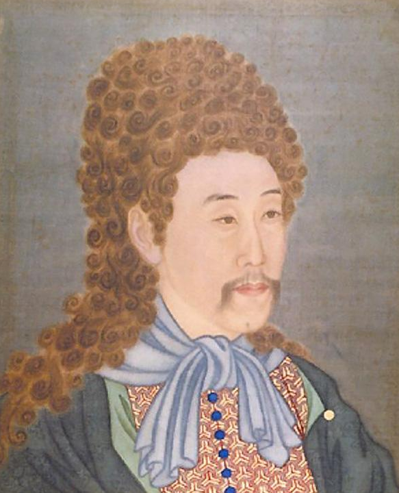 雍正半身西服像