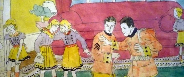 Henry Darger（1892-1973），一名默默无闻的看门人和洗碗工。
在他离世前，房东在其公寓发现了大量艺术创作：超过350幅的水彩、拼贴、速写；3本手工装订的巨幅画册、7本小说、数千捆文字手稿……
