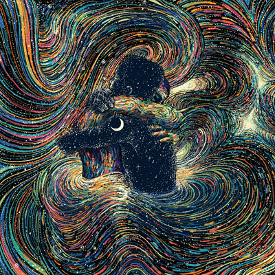James R. Eads是来自美国洛杉矶的插画家，有意追随梵高流动的笔触，特别喜欢夜空题材。在他的笔下我们可以欣赏到流动的画面，去感受韵动的世界。