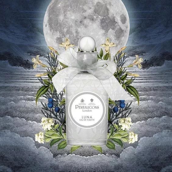 潘海利根 月亮女神 
（Penhaligon's Luna） 
前调：柠檬 香柠檬 苦橙 
中调：玫瑰 茉莉 杜松子 
后调：冷杉 麝香 龙涎香 
