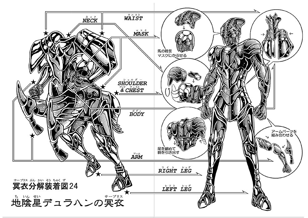 丘布“地煞冥斗士”地陰星·猛 無(wú)頭騎士冥衣~死亡信使2