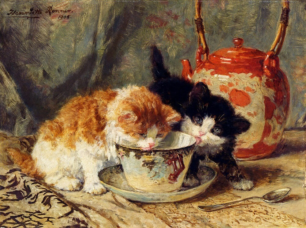 猫咪达人—— 荷兰动物女画家 Henriëtte Ronner