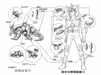 美斯狄 蜥蜴座“白银圣斗士”~云石龙卷拳3