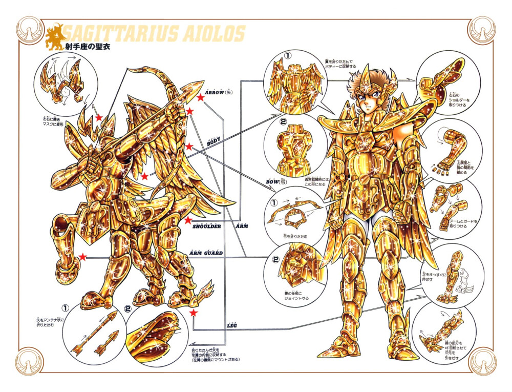 星矢2 射手座-圣斗士“黄金圣衣”~弑神黄金箭