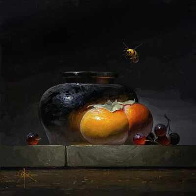 油画静物
艺术家 blairatherholt ​ ​​