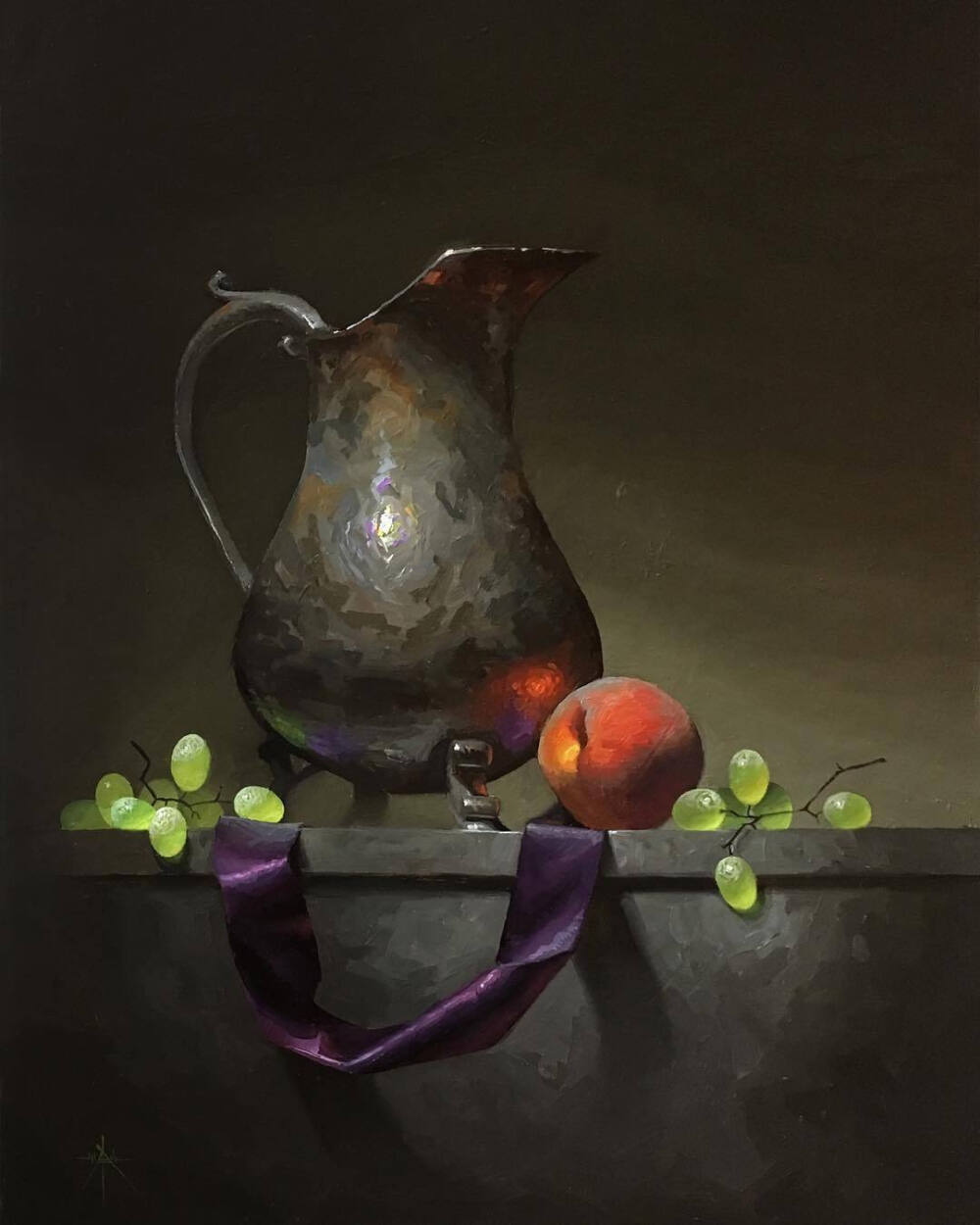 油画静物
艺术家 blairatherholt ​ ​​