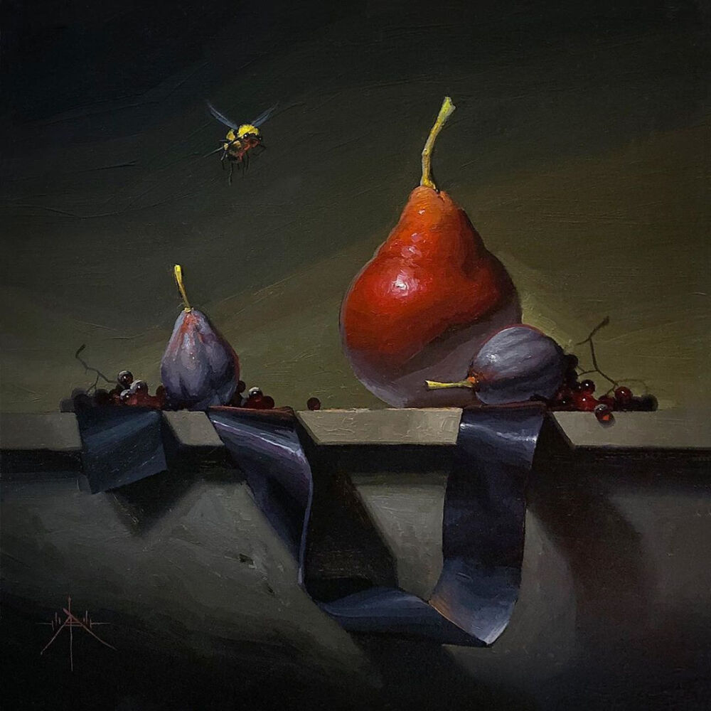 油画静物
艺术家 blairatherholt ​ ​​