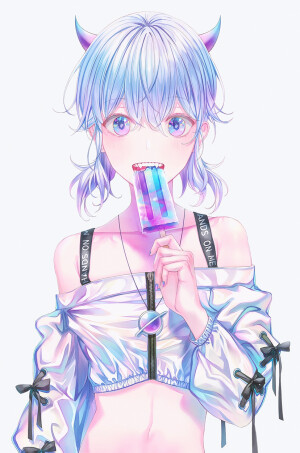 韩国画师IYum插画作品